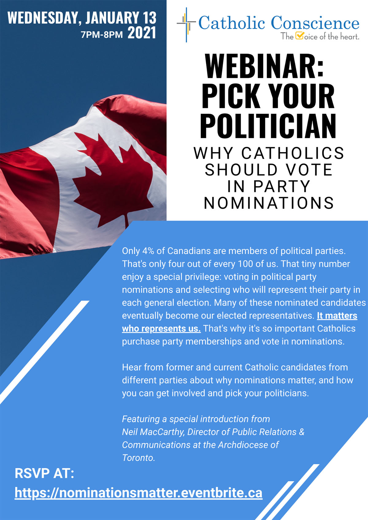 Webinar Poster Pick Your Politican